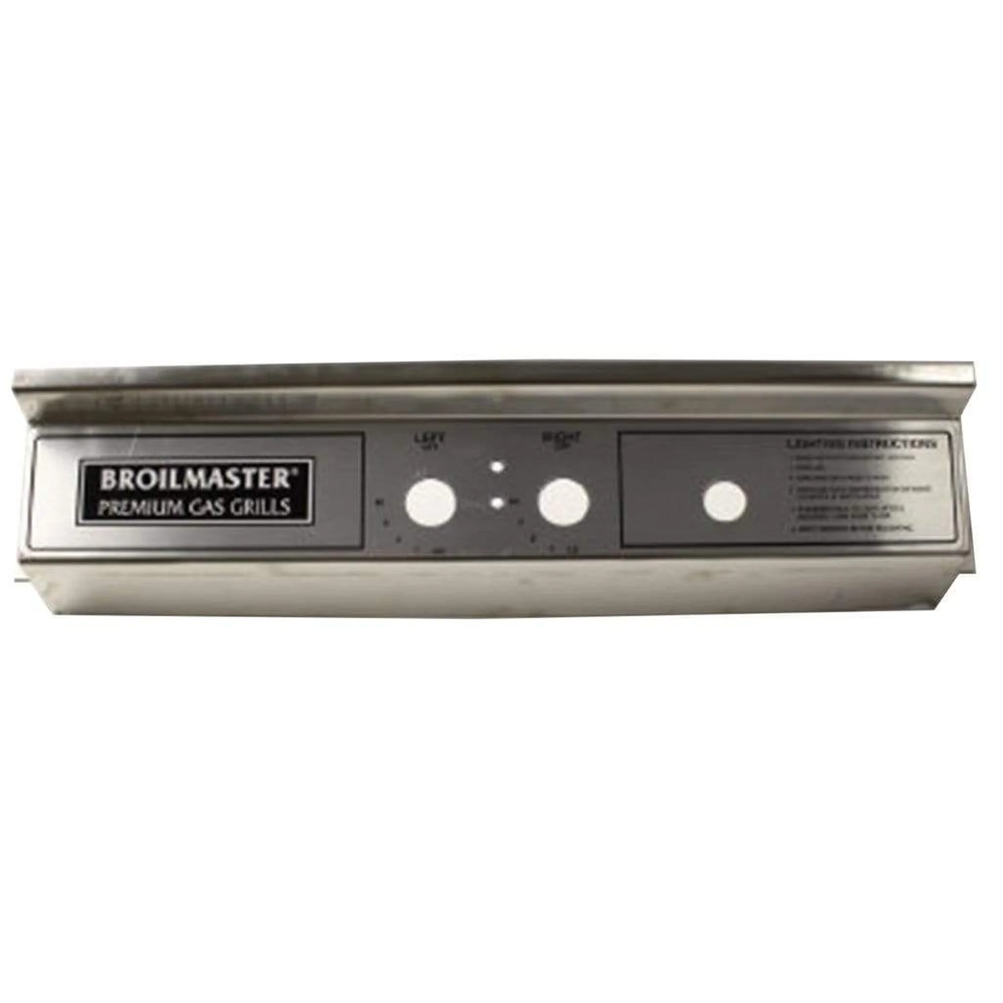 Broilmaster CONTROL PANEL SHIELD