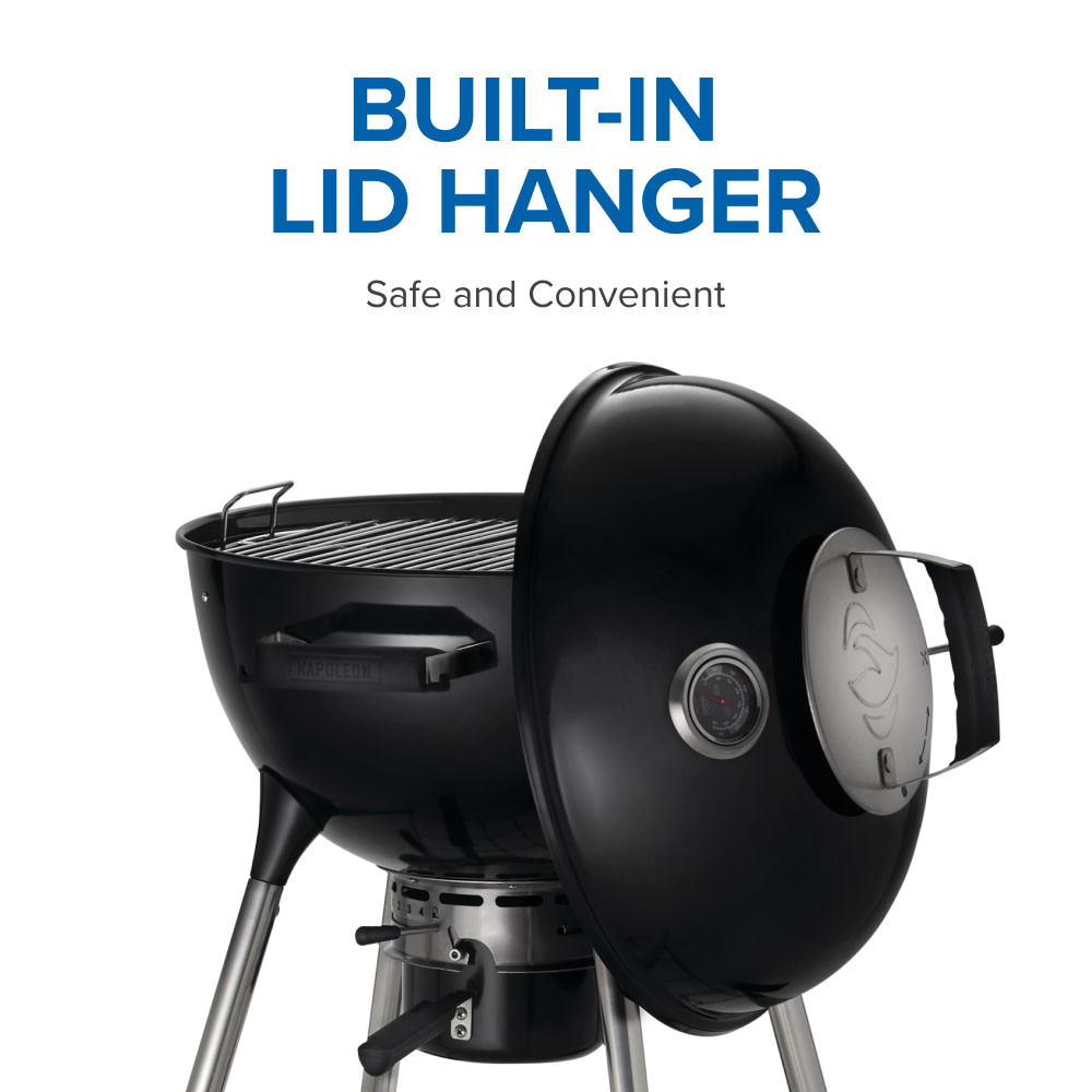 Napoleon 18" Charcoal Kettle Grill, Black