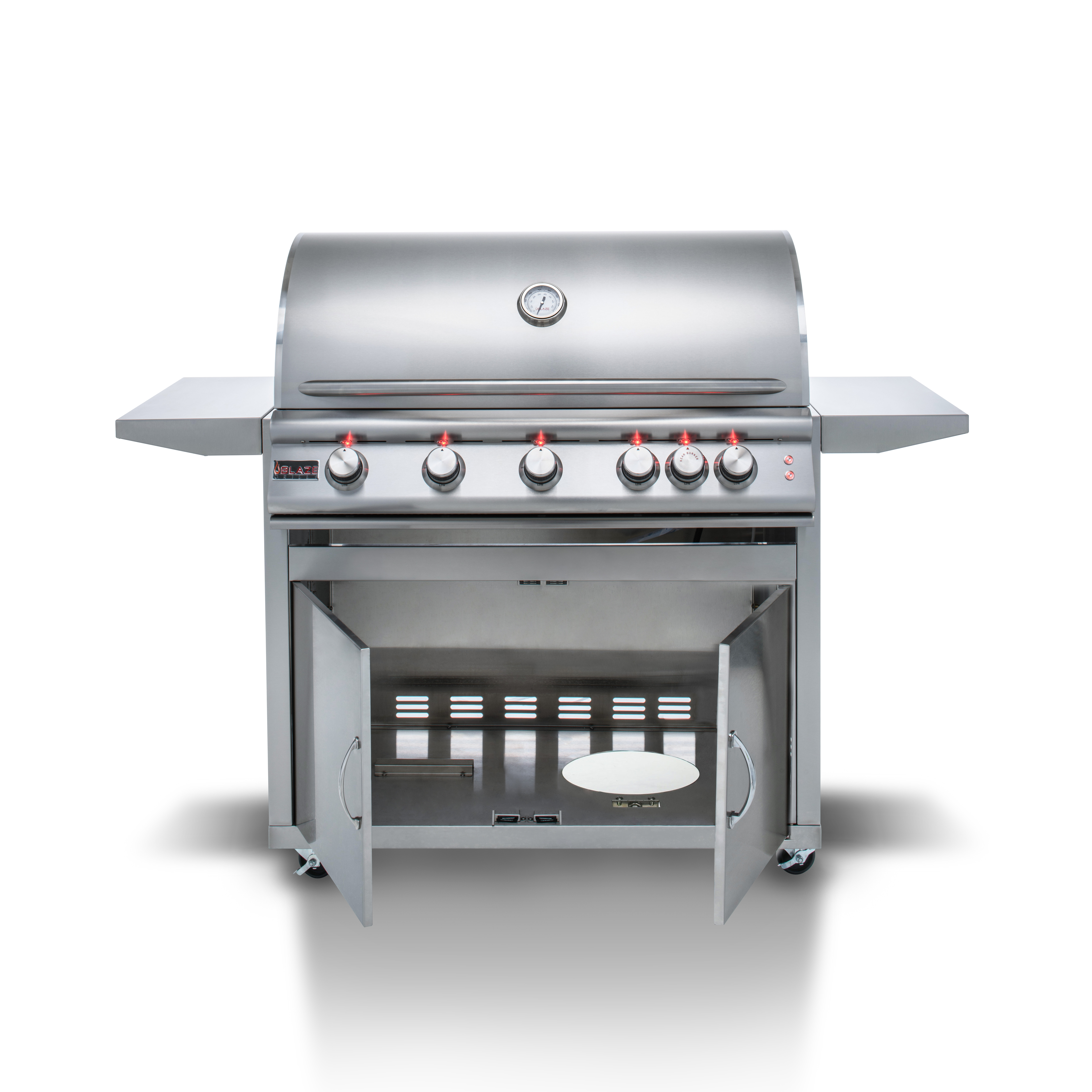 Blaze 40-Inch 5-Burner LTE Gas Grill with Rear Burner and Built-in Lighting System (Propane)