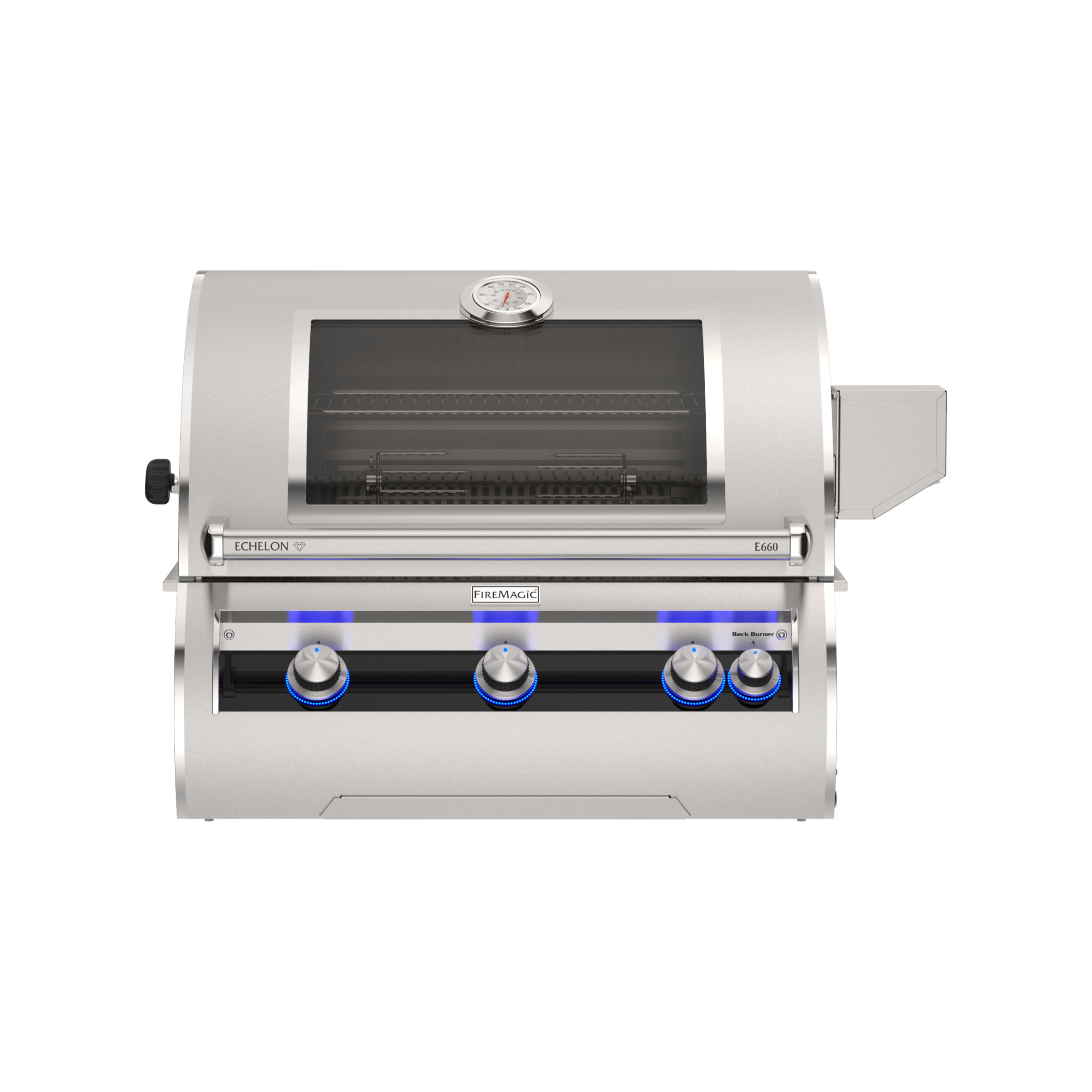 Fire Magic Diamond Grill - E660I Analog NG with Window