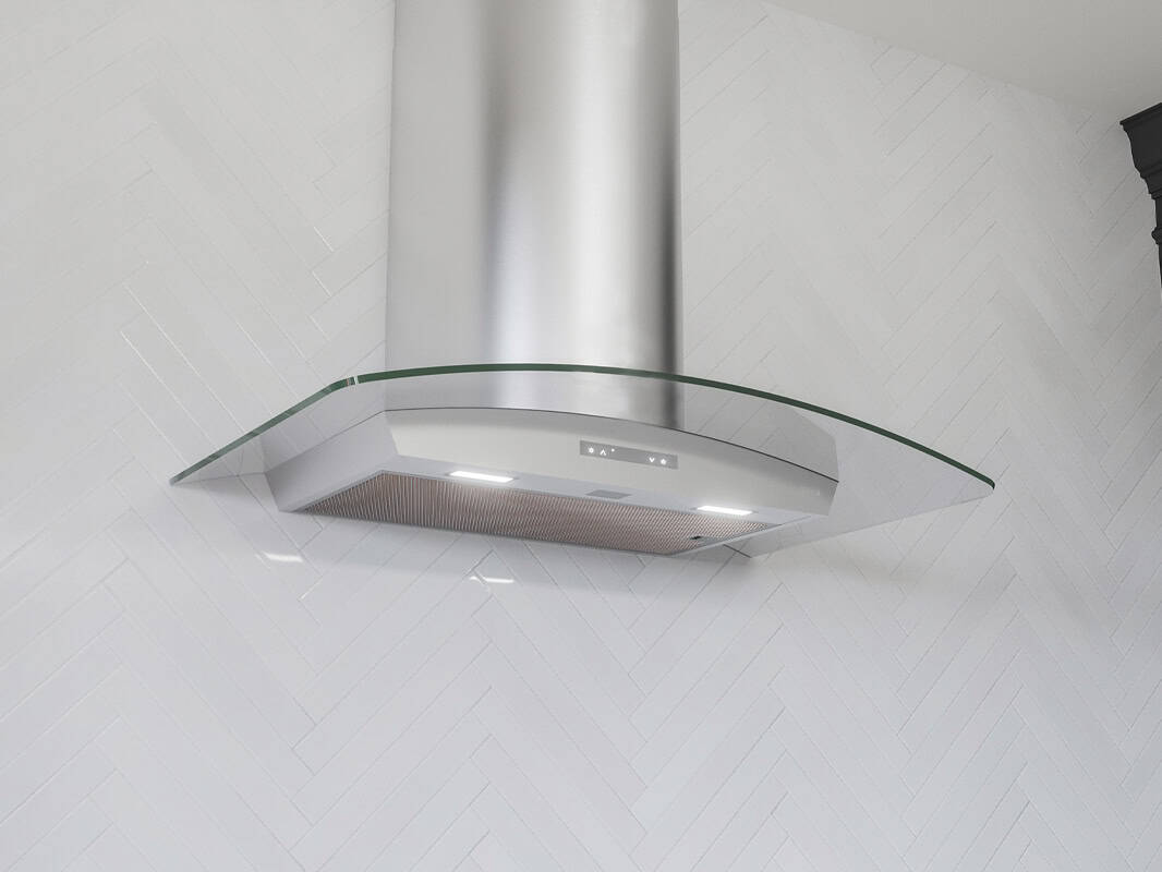 Zephyr Milano Connect Chimney Hood 36" LED ACT