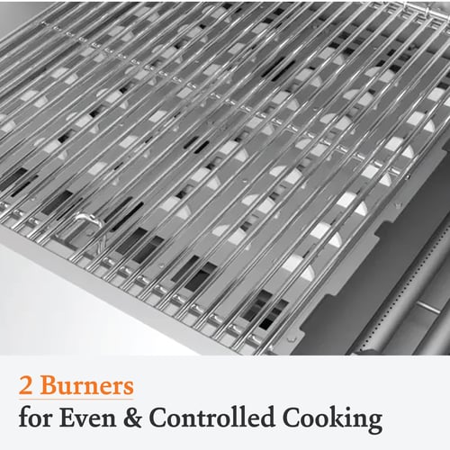Hestan ASPIRE Grill Built-In 2 U-Burner Rotisserie 30"