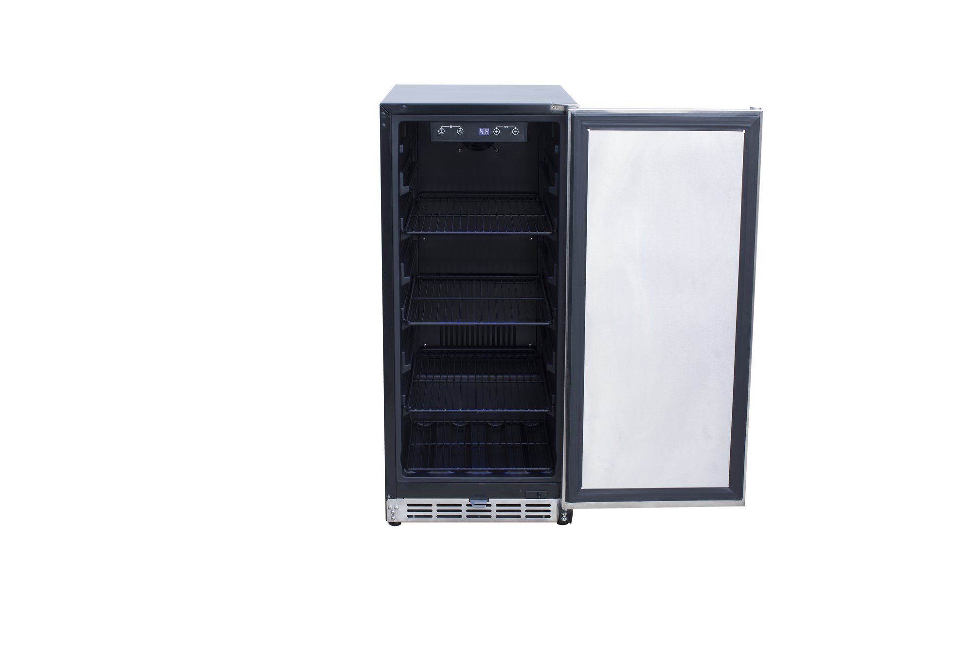 TrueFlame 15" Outdoor Refrigerator - Solid Door