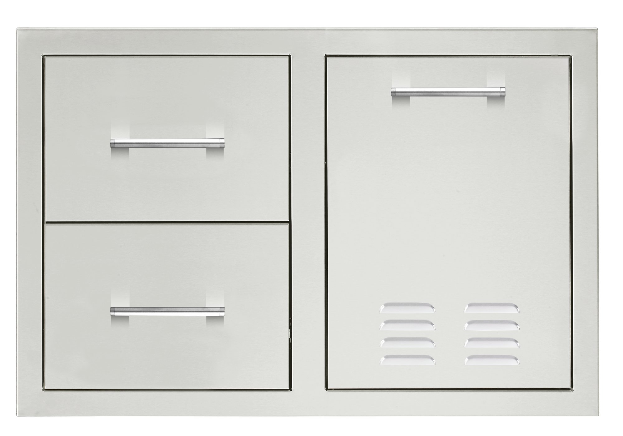 TrueFlame 33" Door & Double Drawer Combo - Low Profile
