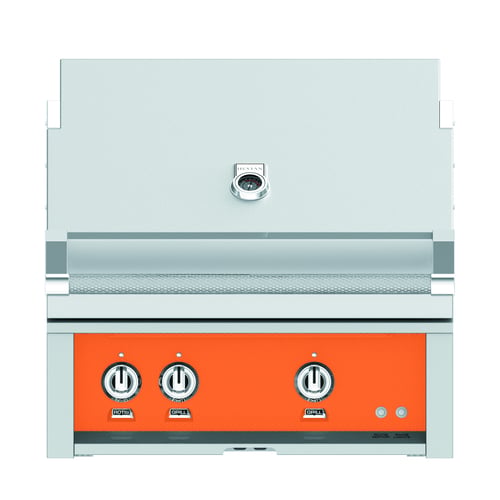 Hestan 30" Built-In Grill 1 Trellis Burners 1 Sear Burn Rotisser