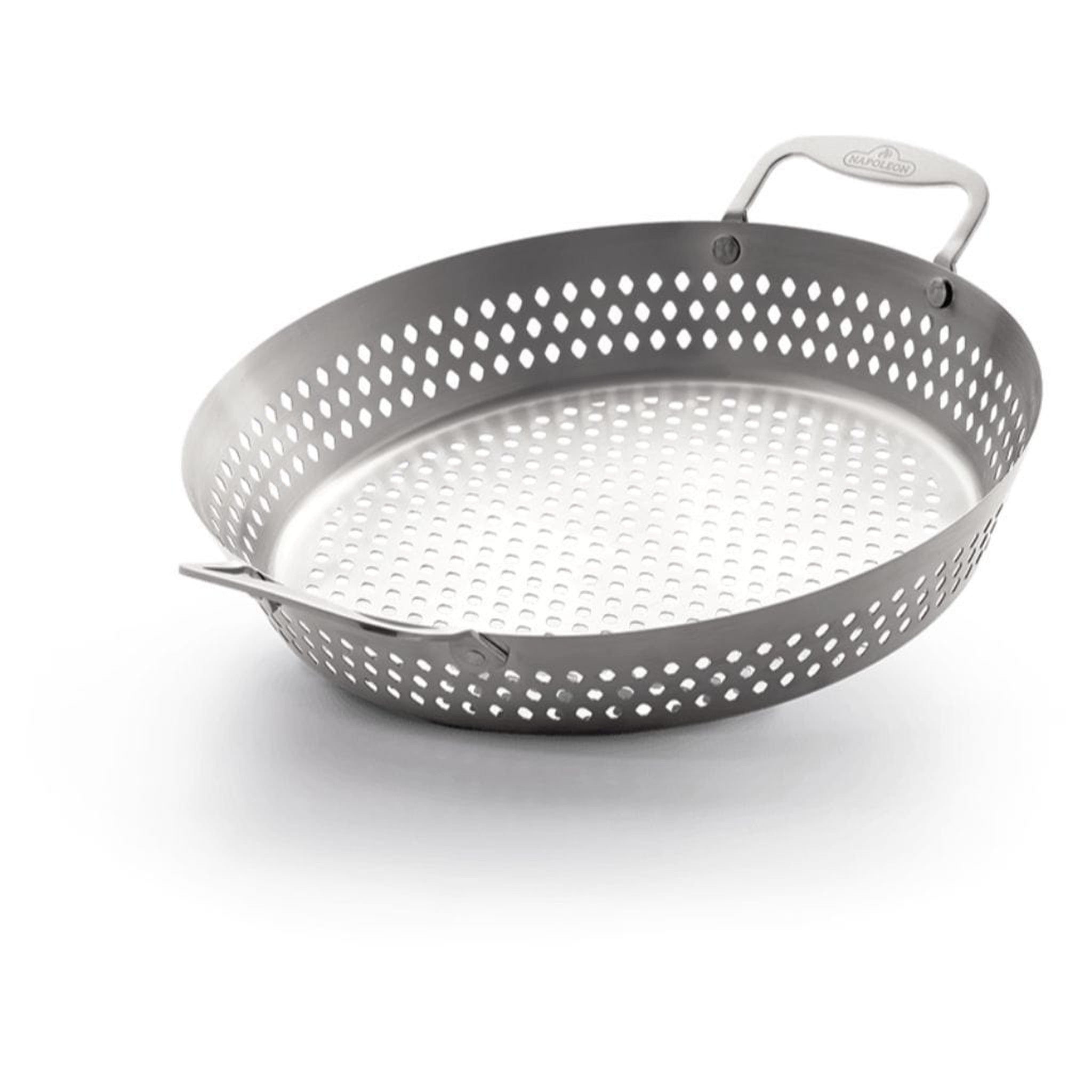 Stainless Steel Grilling Wok
