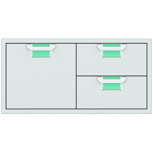 Hestan ASPIRE Double Drawer and Storage Door Combination 42"