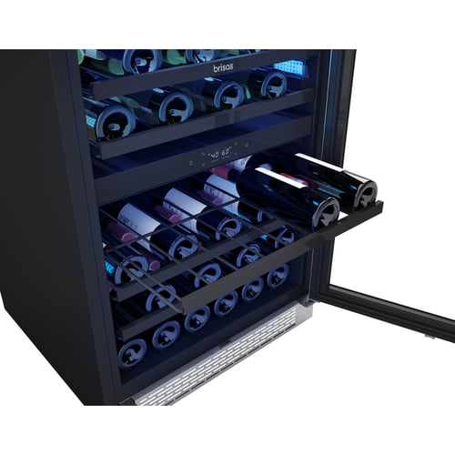Zephyr Wine Cooler 24" Reversible Dual Zone - ADA