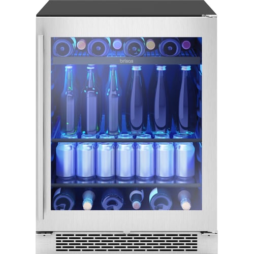 Zephyr 24" Undercounter Beverage Center 1 Zone ADA - Glass Door