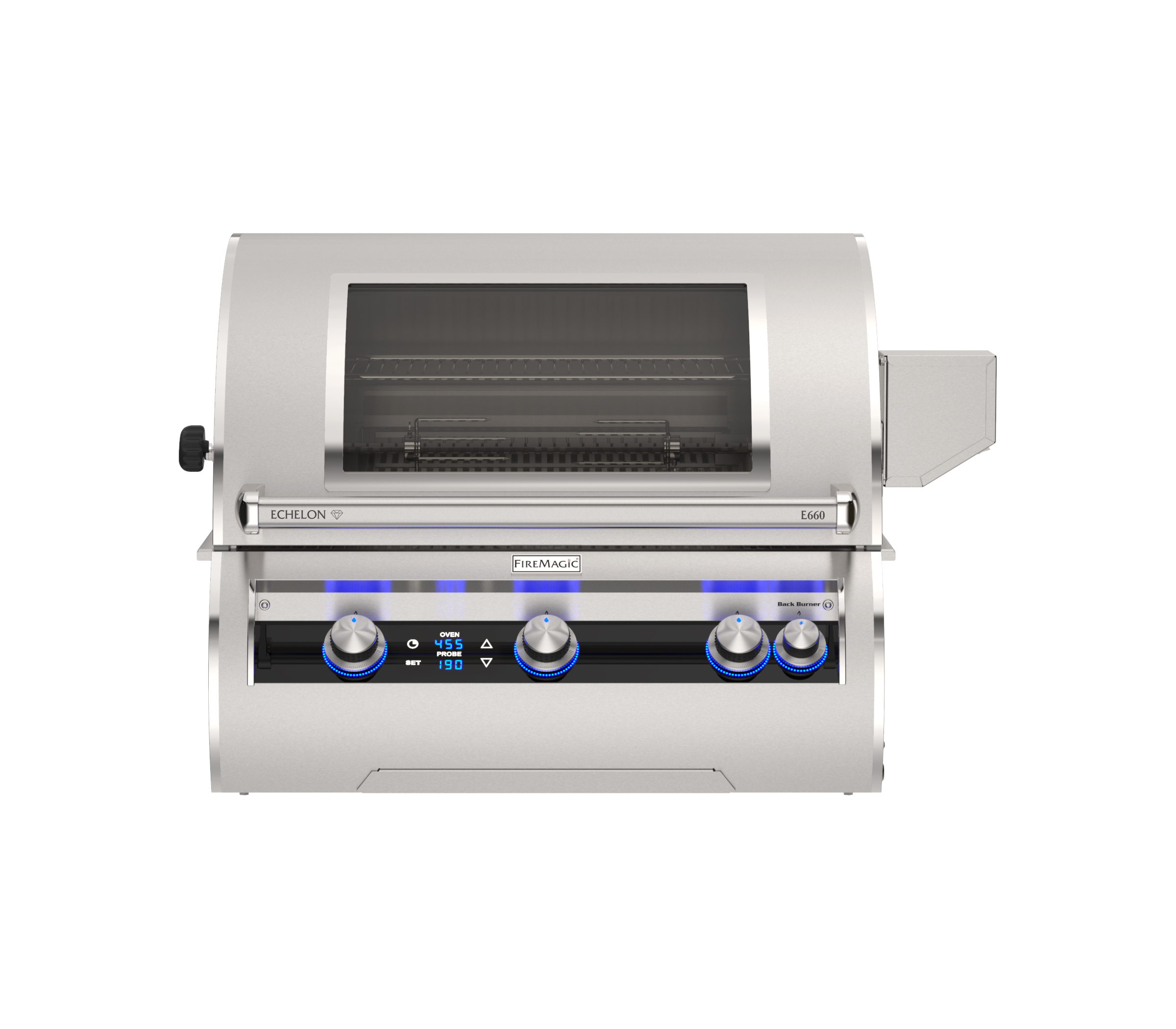 Fire Magic 30 Inch Patio Post-Mount Electric Grill With Dual Control