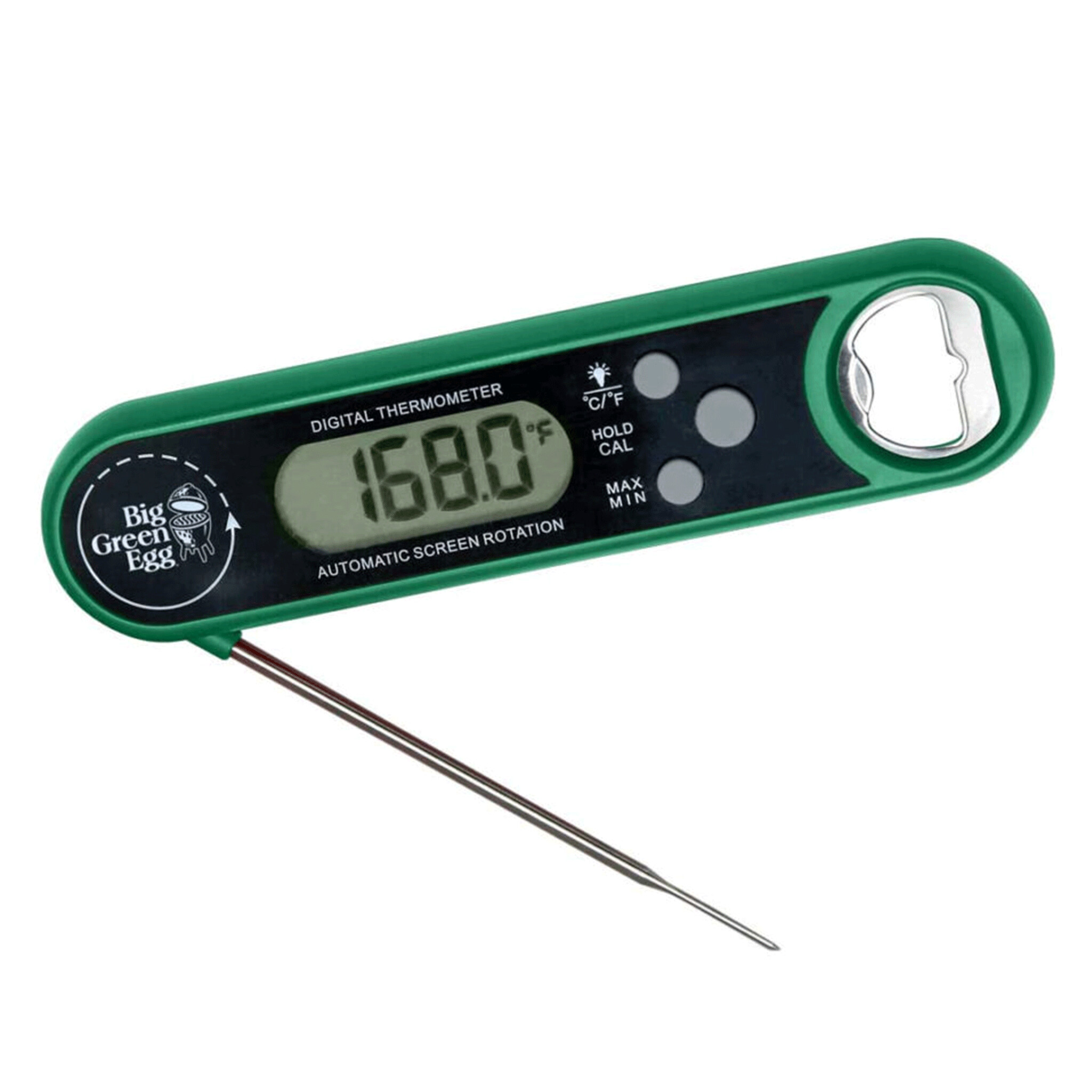 Big Green Egg Instant Read Digital Thermometer With Bottle Opener