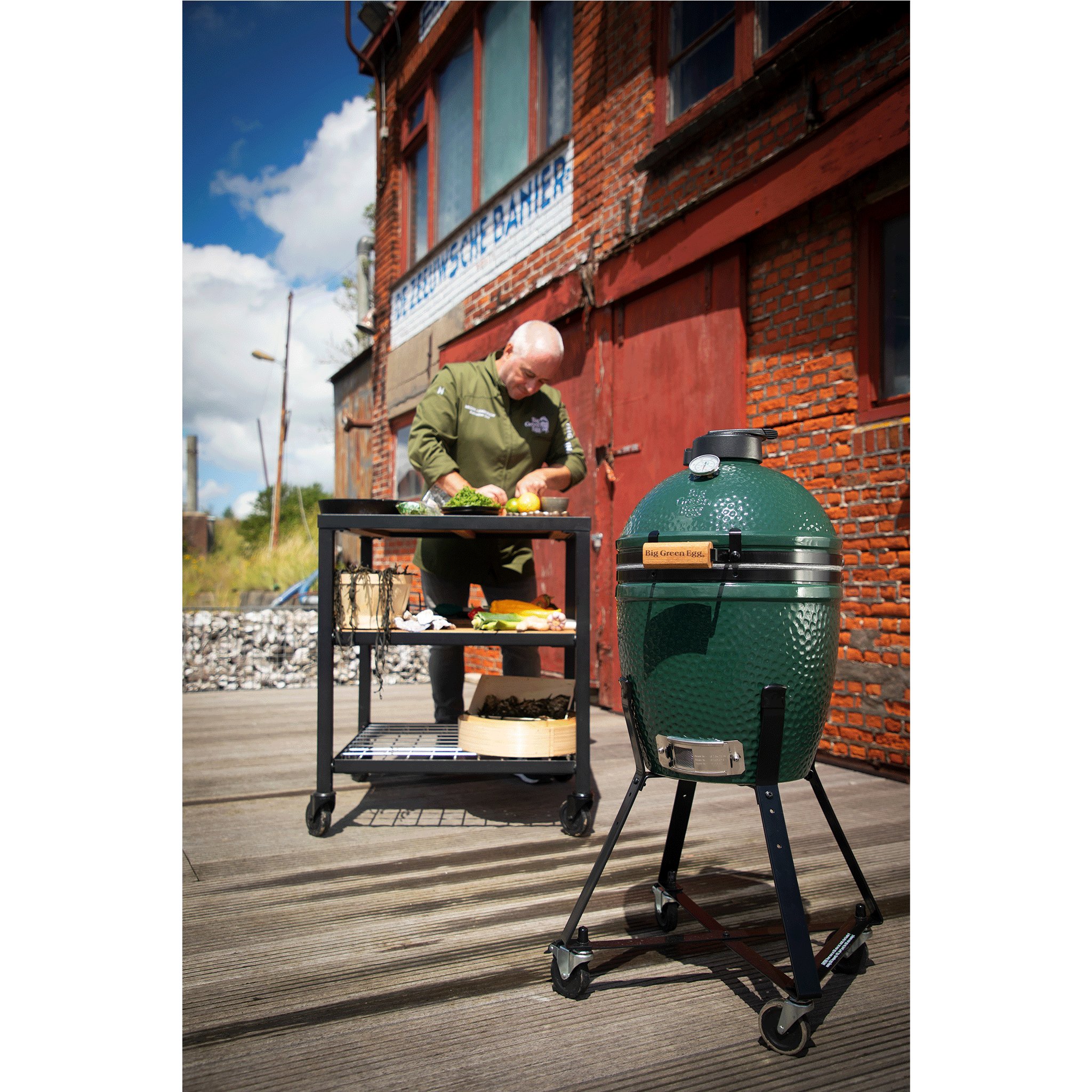 Big Green Egg Nest For Medium Egg