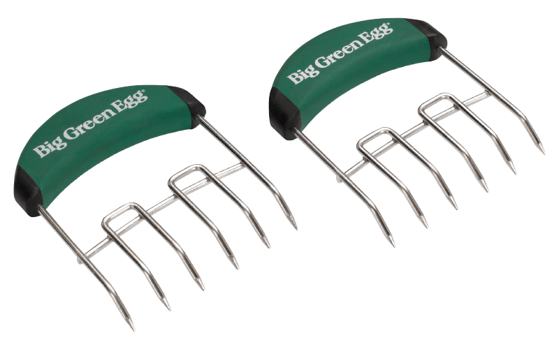 Big Green Egg Stainless Steel Meat Claws, Soft Grip Handles