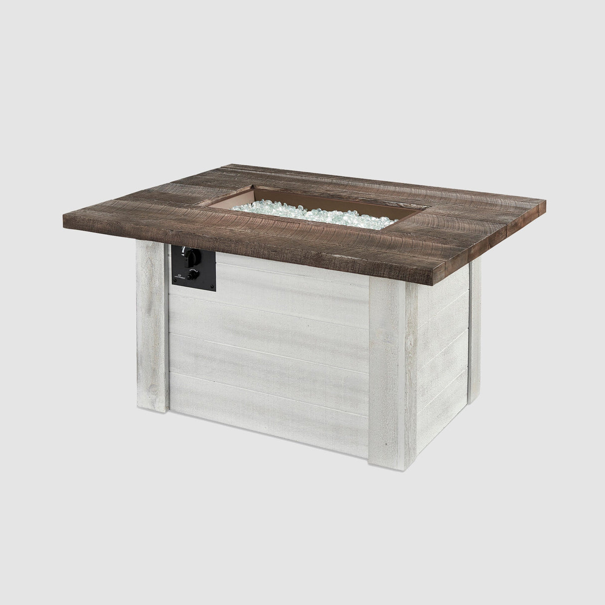 Outdoor GreatRoom Alcott Rectangular Gas Fire Pit Table