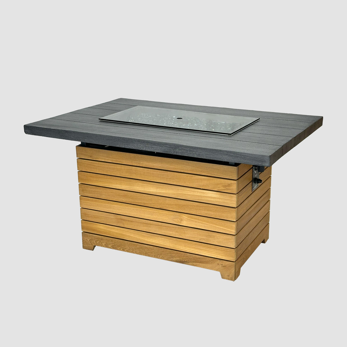 Outdoor GreatRoom Darien Rectangular Gas Fire Pit Table 42"