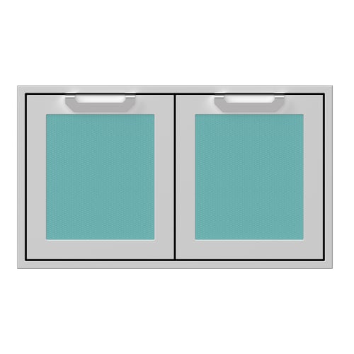 Hestan 36" Double Access Door Recessed Marquise Accented Panels S