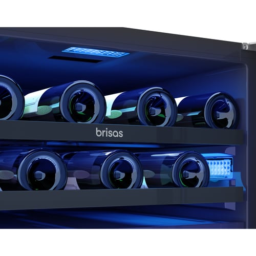 Zephyr Wine Cooler 24" Reversible Dual Zone - ADA