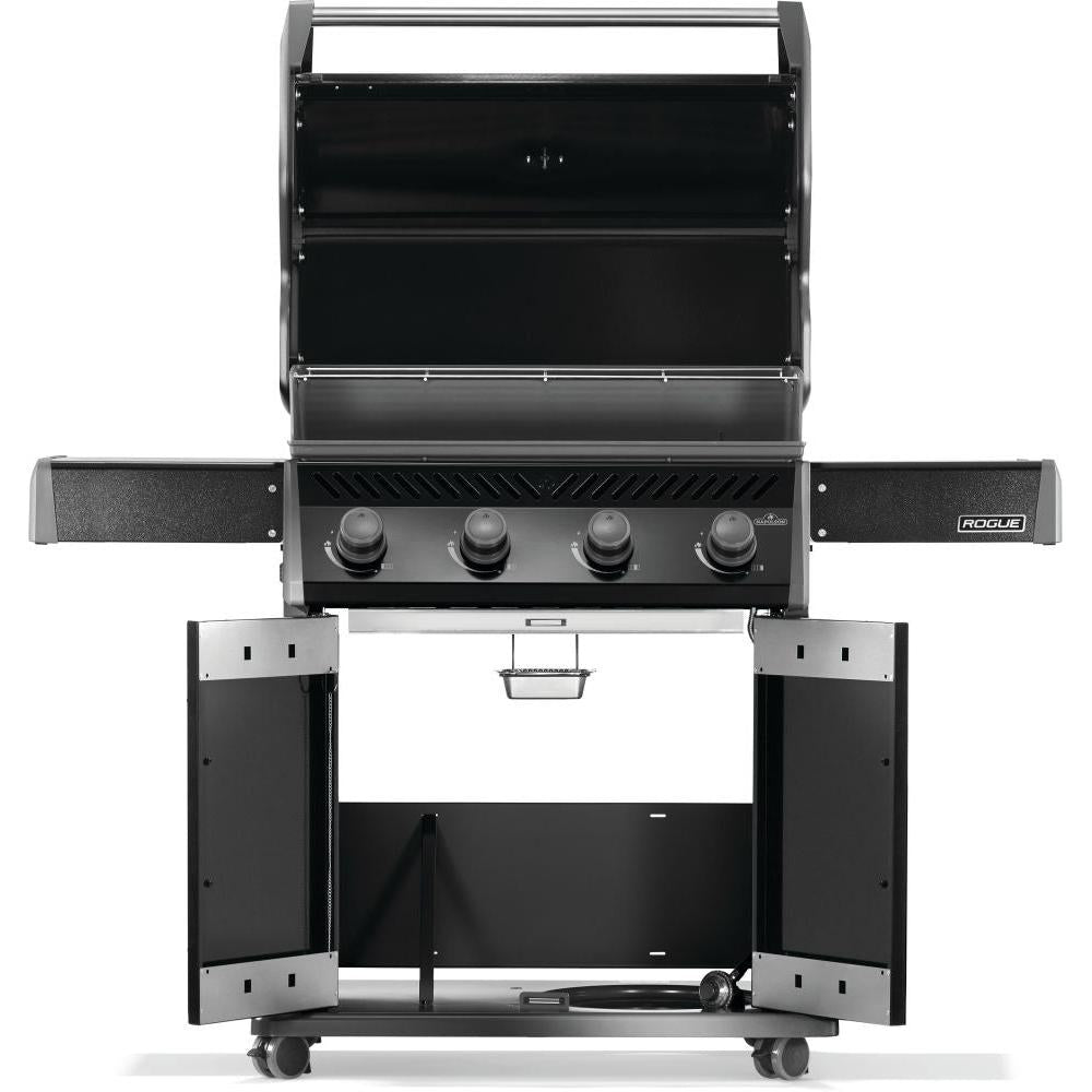 Napoleon Rogue® 525 Propane Gas Grill, Black, Stainless Steel Grids