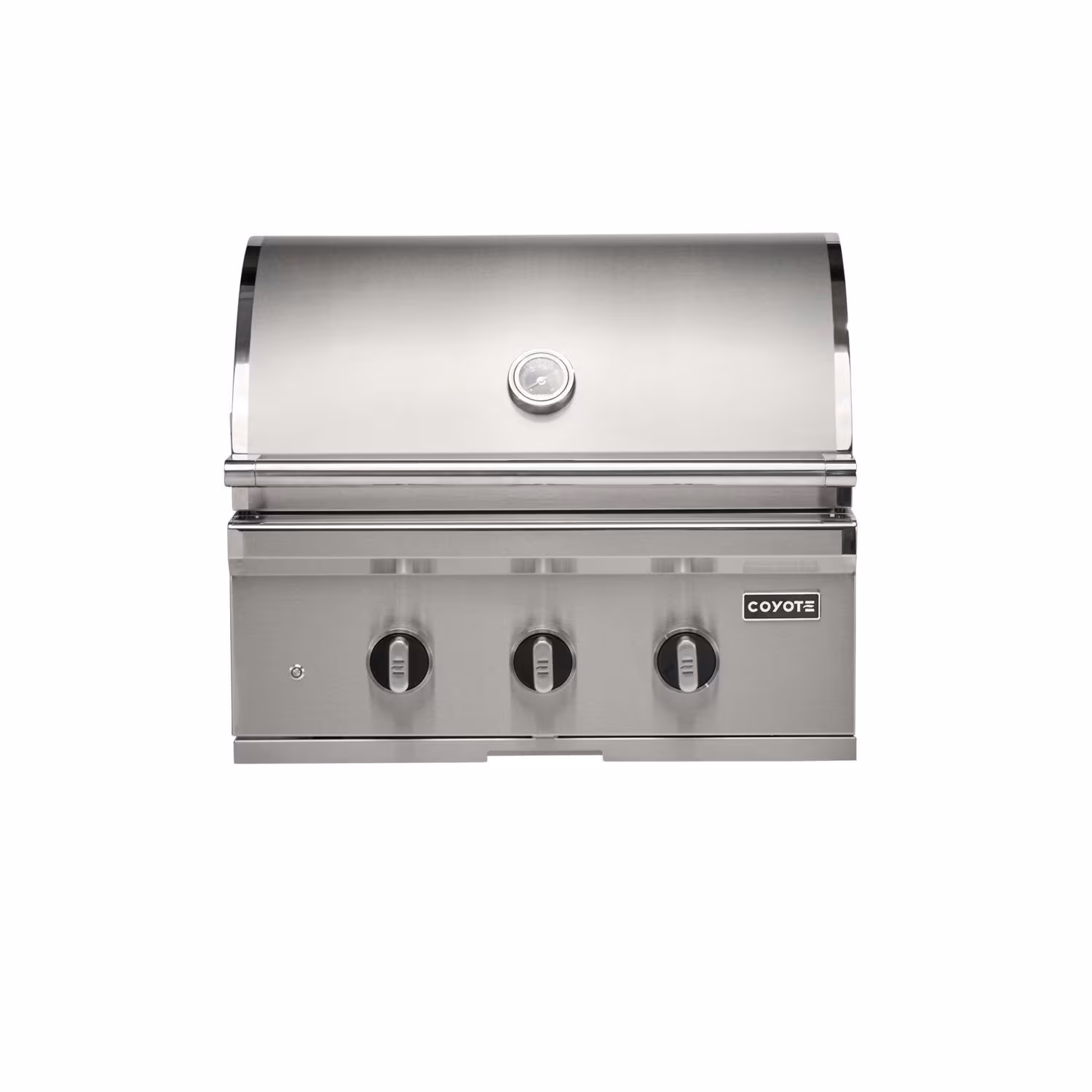 Coyote 30" SL-Series Grill, 2 Burner, Sear, Briquettes, NG