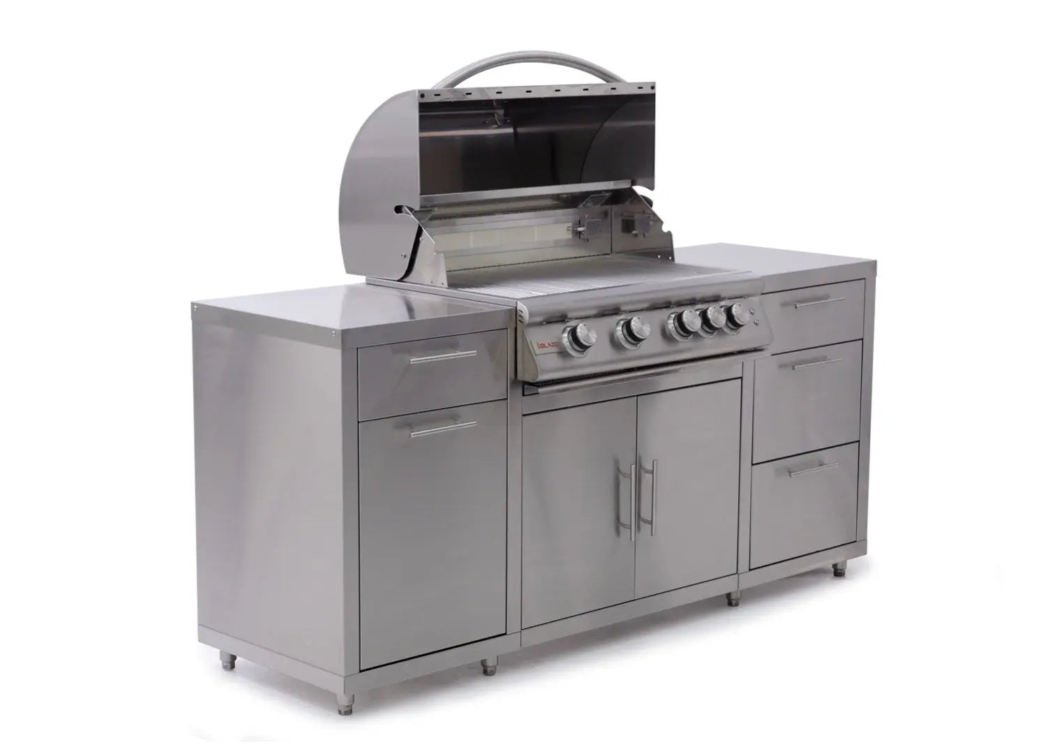 Blaze 6 ft Stainless Steel Outdoor Kitchen Island