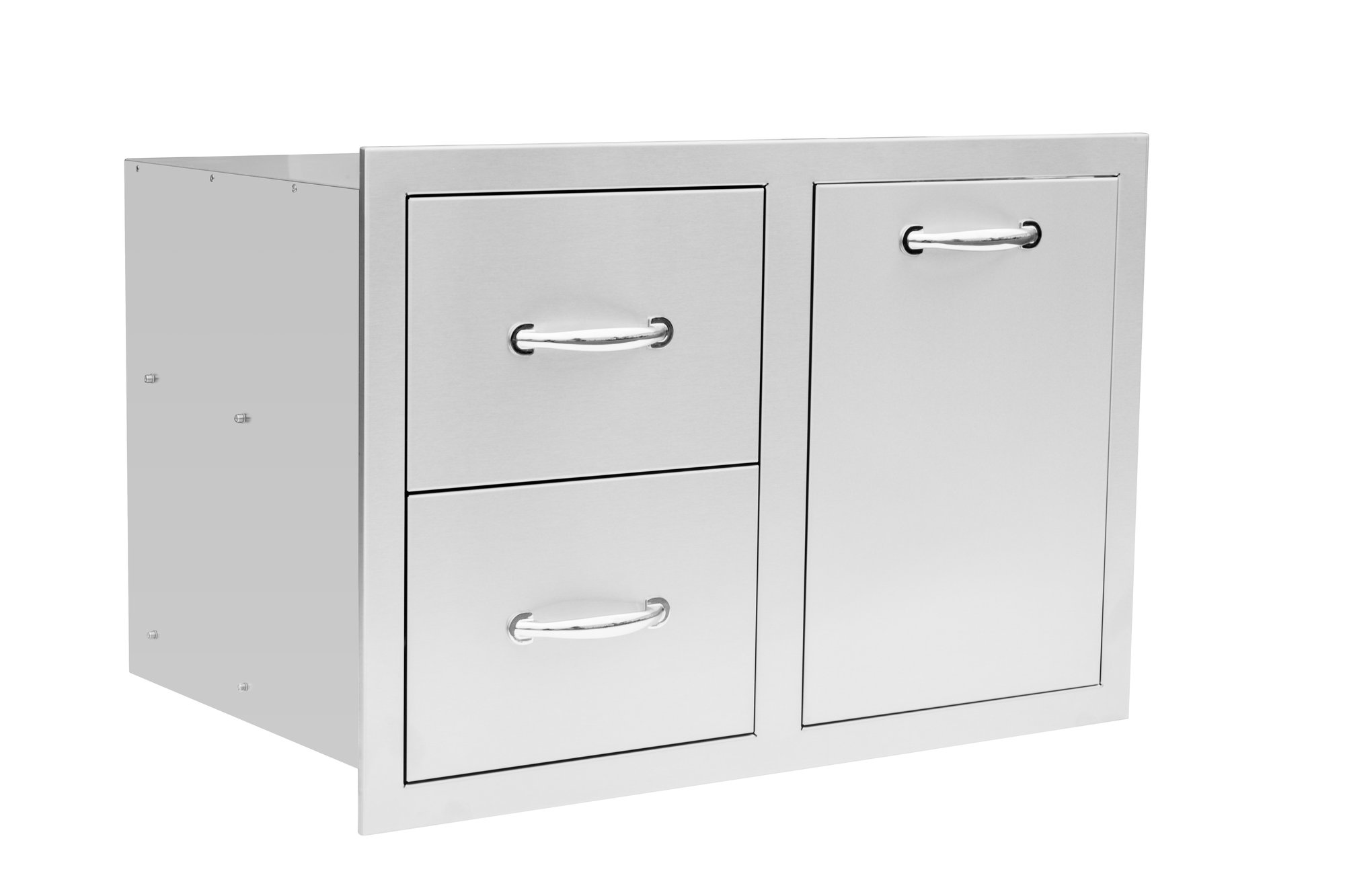 TrueFlame 33" Door & Double Drawer Combo - Low Profile