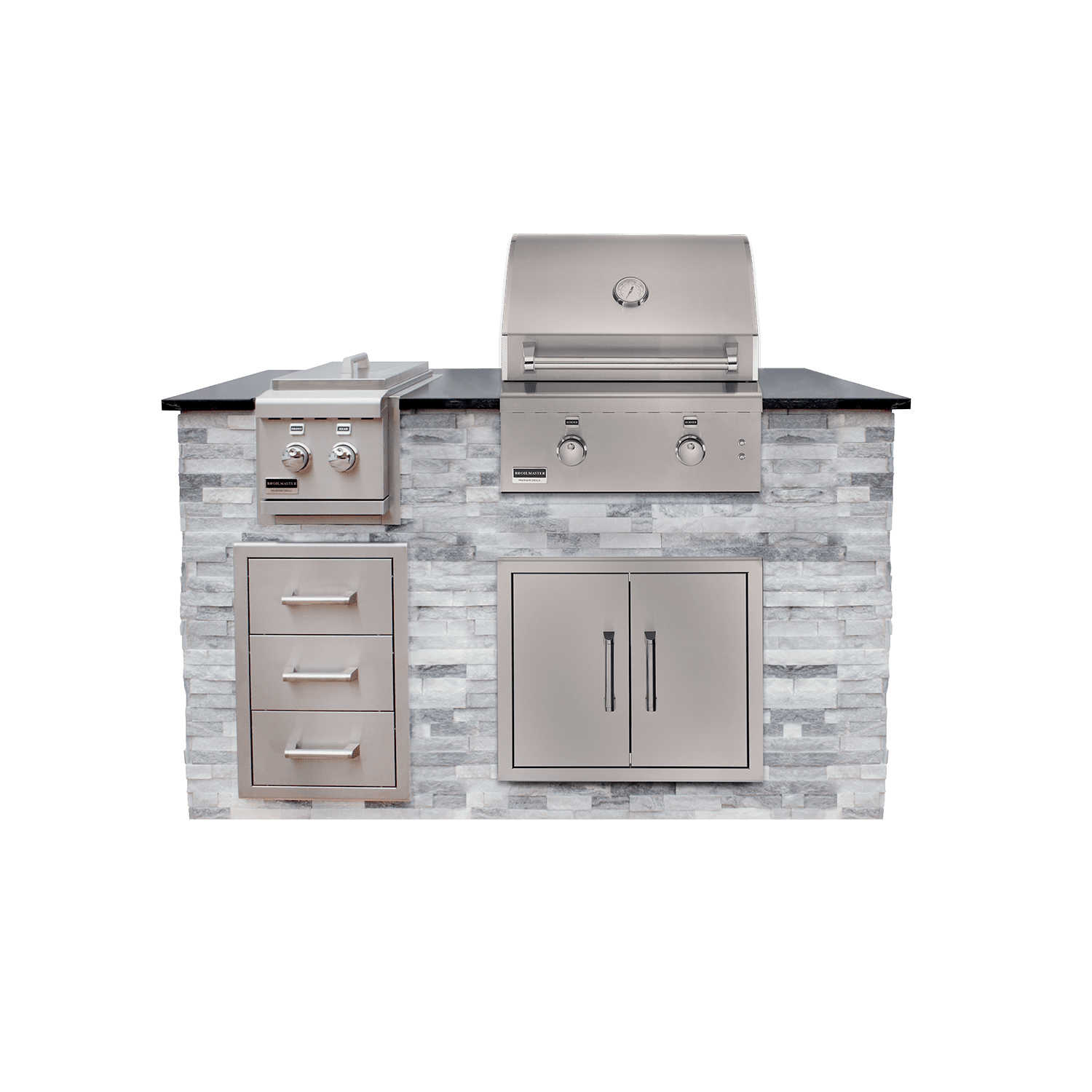 Broilmaster 26-in., 2 Burners, Work Lights, and LED controls