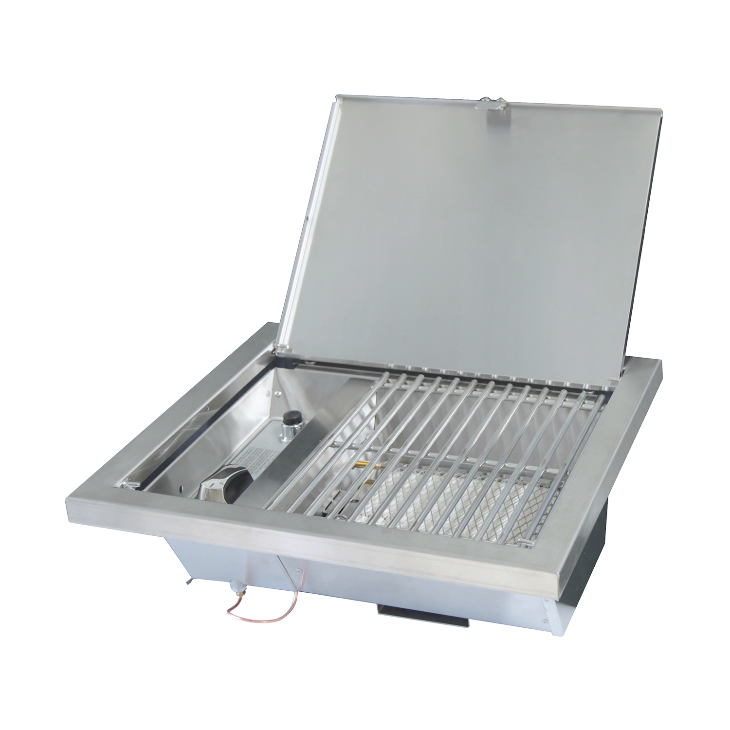 Broilmaster Side Burner, Infrared Cartridge, 10,000 Btu (Req DPA153 or DPA152),