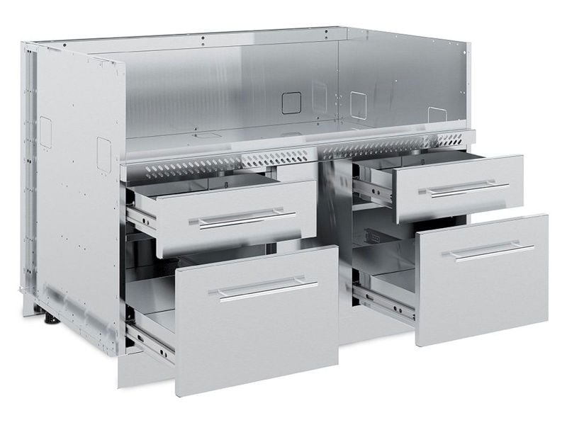 Broil King 6 Burner Stainless Steel Cabinet
