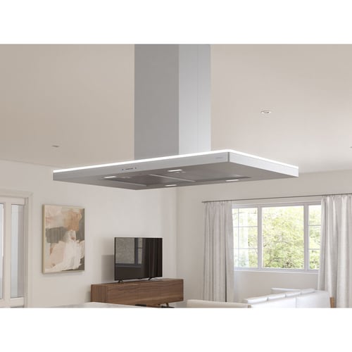 Zephyr Luce Island Hood 90cm LED 600 CFM ACT
