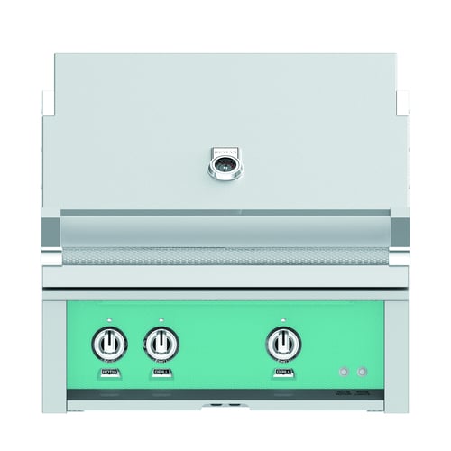 Hestan 30" Built-In Grill 1 Trellis Burners 1 Sear Burn Rotisser