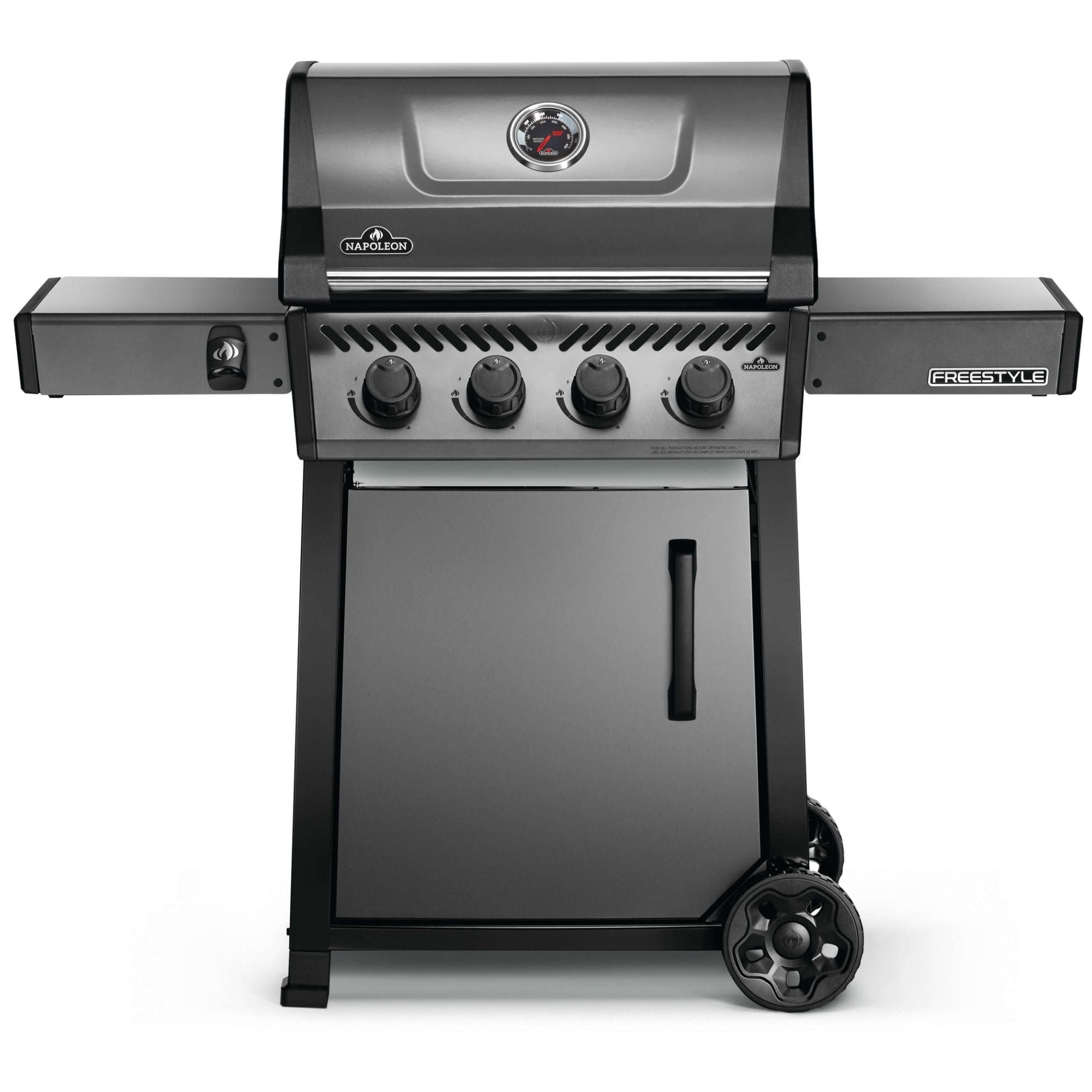 Freestyle 425 LP Gas Grill with Range Side Burner, Graphite Grey