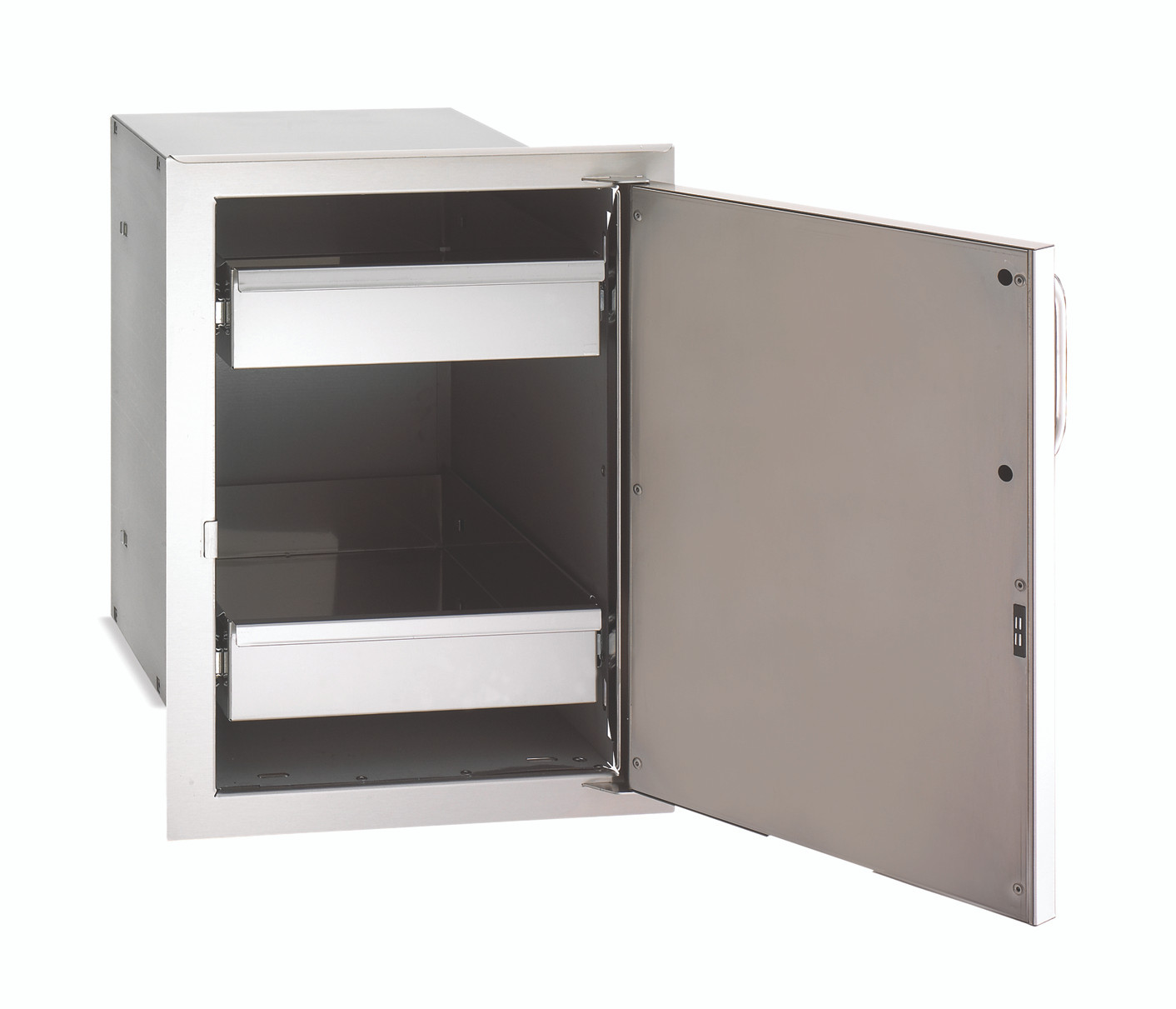 Fire Magic Gourmet Dual Drw - Stainless Steel L-Side