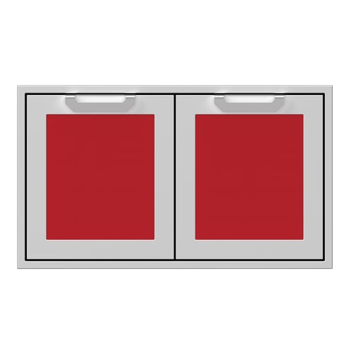 Hestan 36" Double Access Door Recessed Marquise Accented Panels S