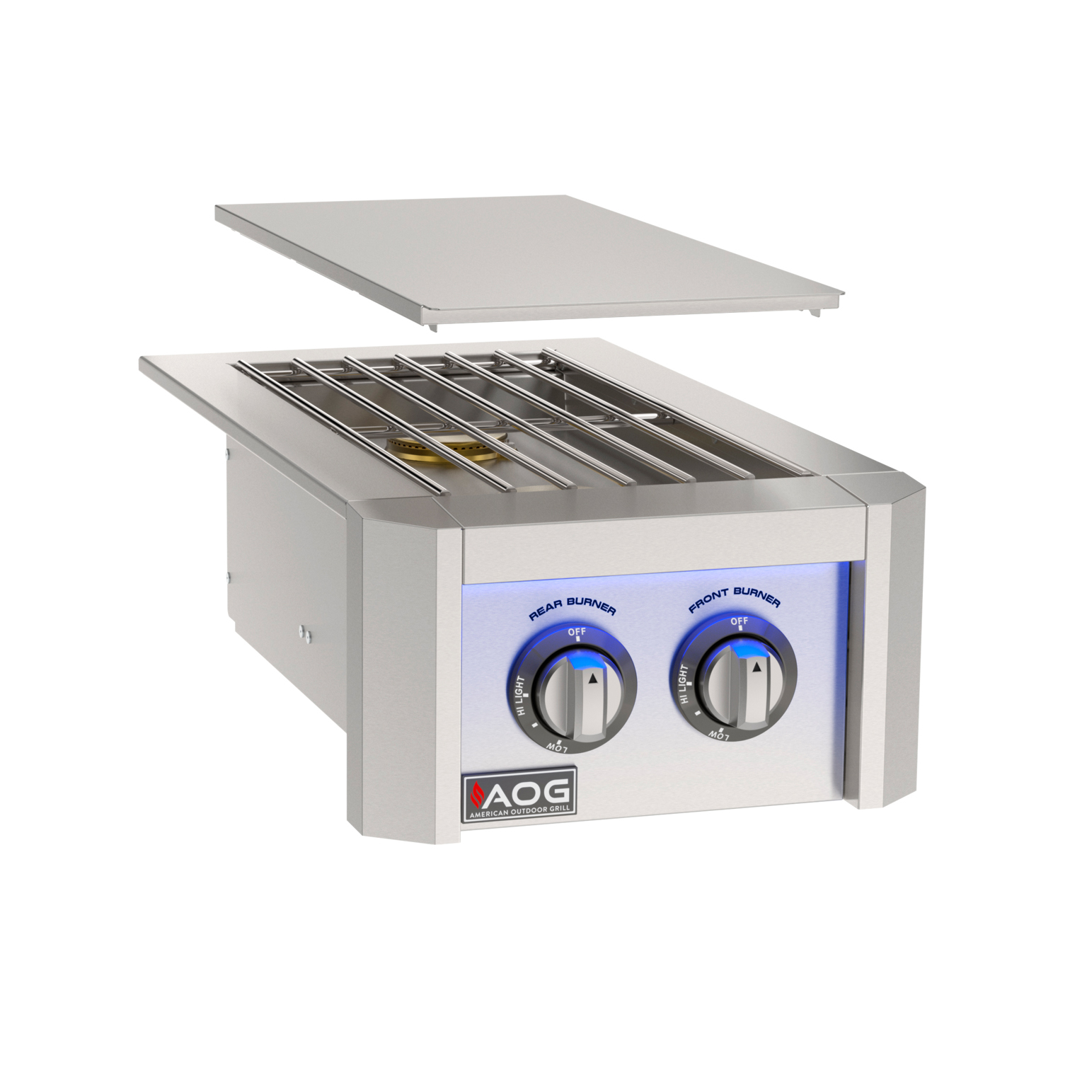 AOG Double Side Burner - Left NG