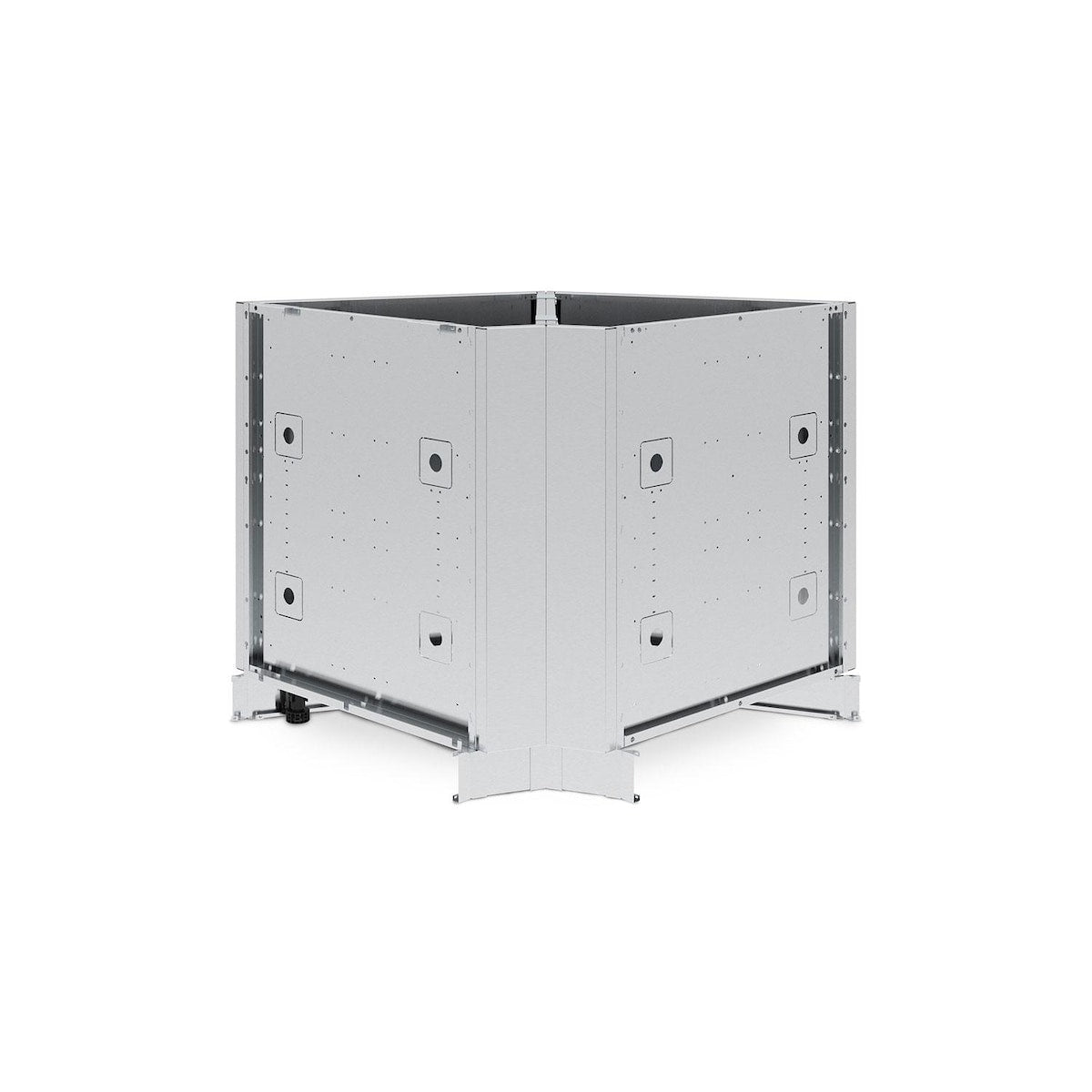 45º X 2 - Corner Stainless Steel Cabinet
