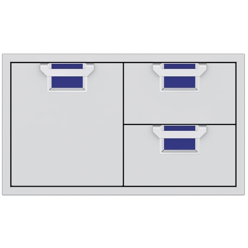 Hestan ASPIRE Double Drawer and Storage Door Combination 36"