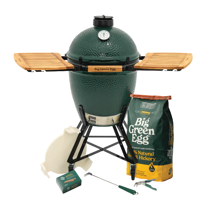 Big Green Egg Large Big Green Egg In A Nest With Acacia Mates Package