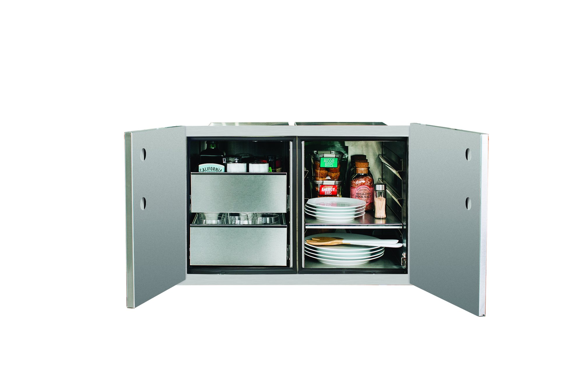 TrueFlame 36" Door Panel - Drawer Combo