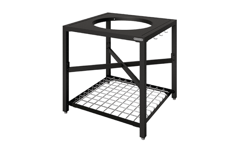 Big Green Egg Egg Frame With Stainless Grid Insert For Modular Nest System