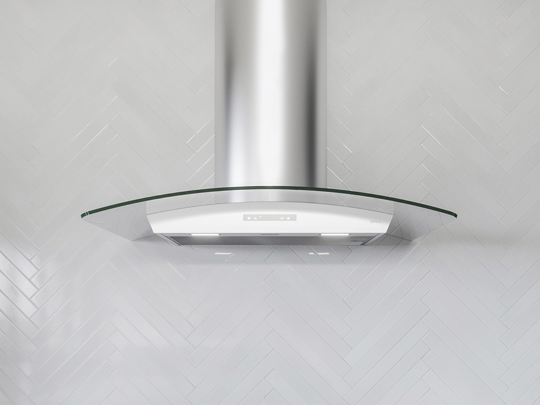 Zephyr Milano Connect Chimney Hood 36" LED ACT