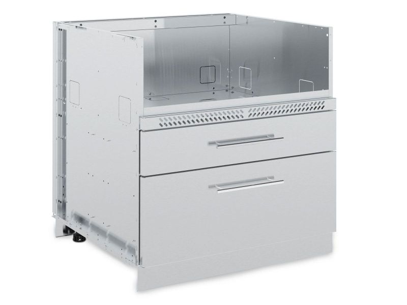 4 Burner Stainless Steel Cabinet