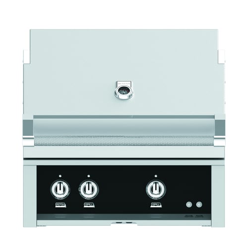 Hestan 30" Built-In Grill 1 Trellis Burners 1 Sear Burn Rotisser