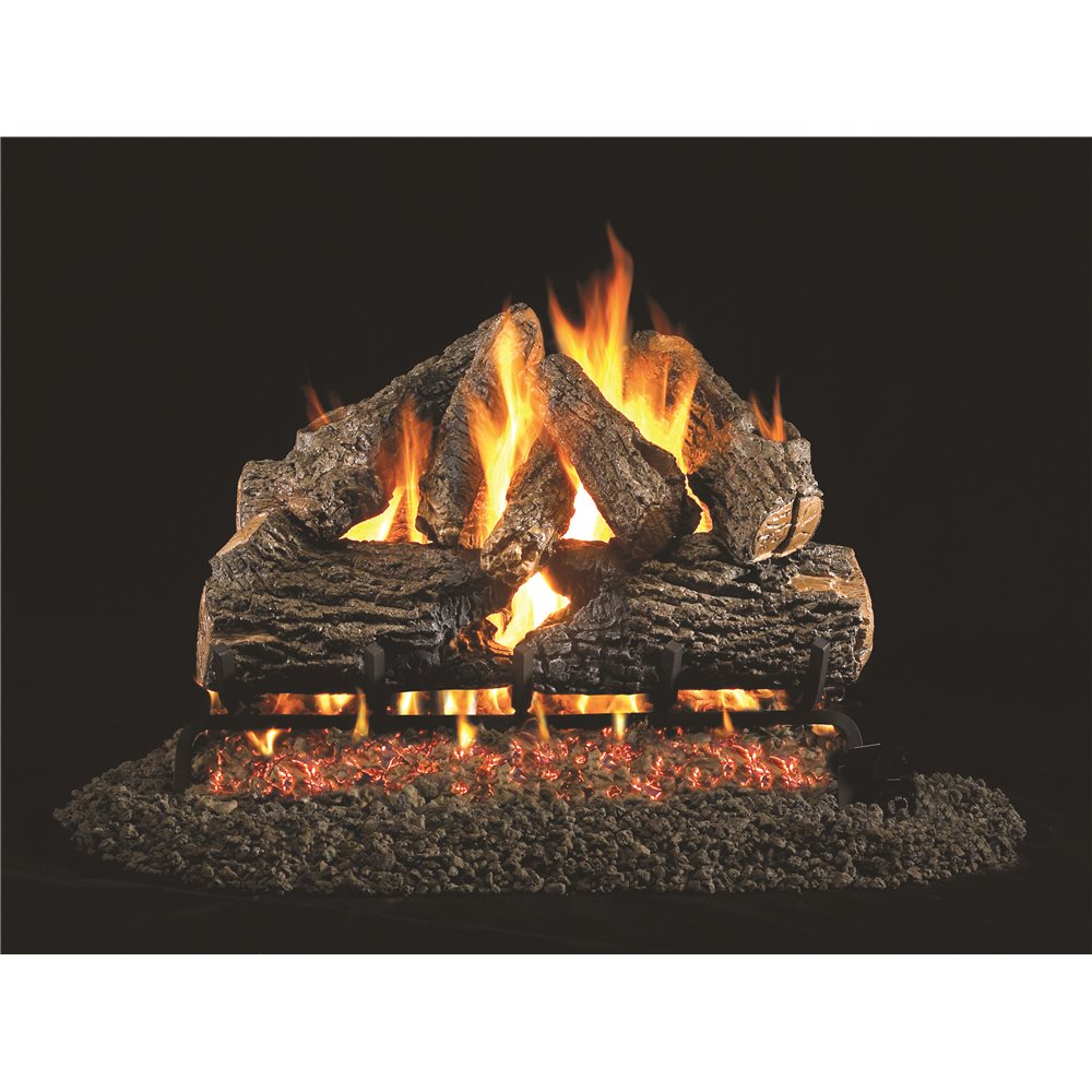 Real Fyre 30" Vented Charred Oak Log Set