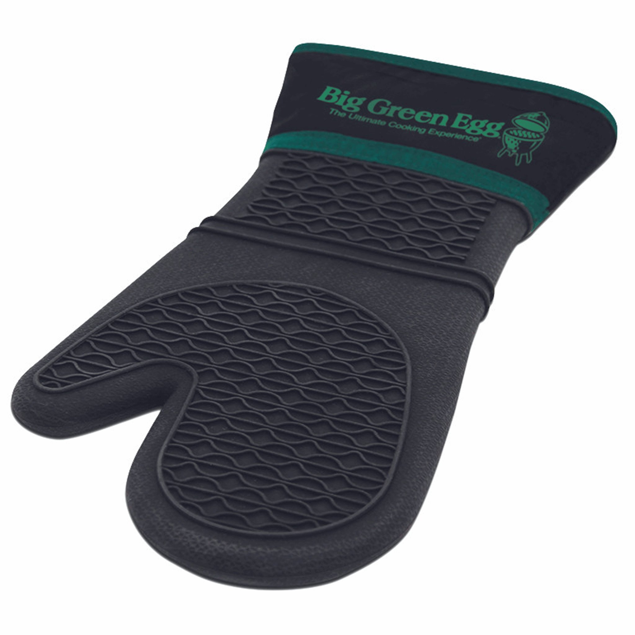 Big Green Egg Heat-Resistant Silicone Mitt W/Fabric Cuff