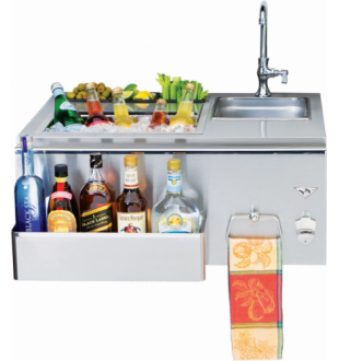 Twin Eagles 30 Inch Outdoor Beverage Center With Sink