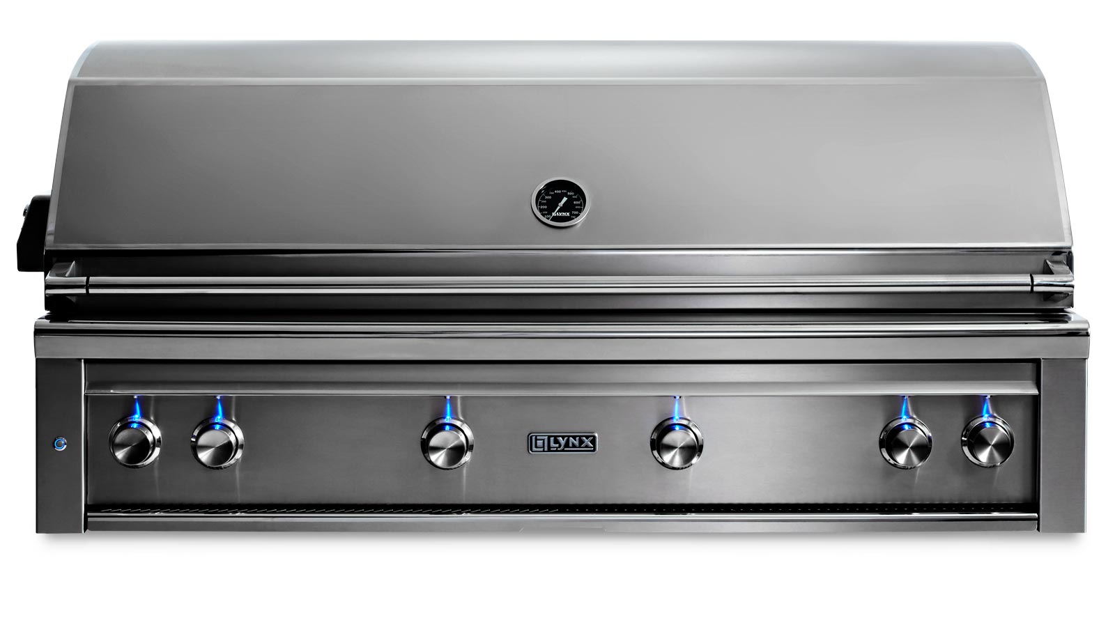 Lynx 54" Built-in Grill with 1 Trident Infrared Burner and 3 Ceramic Burners, Rotisserie