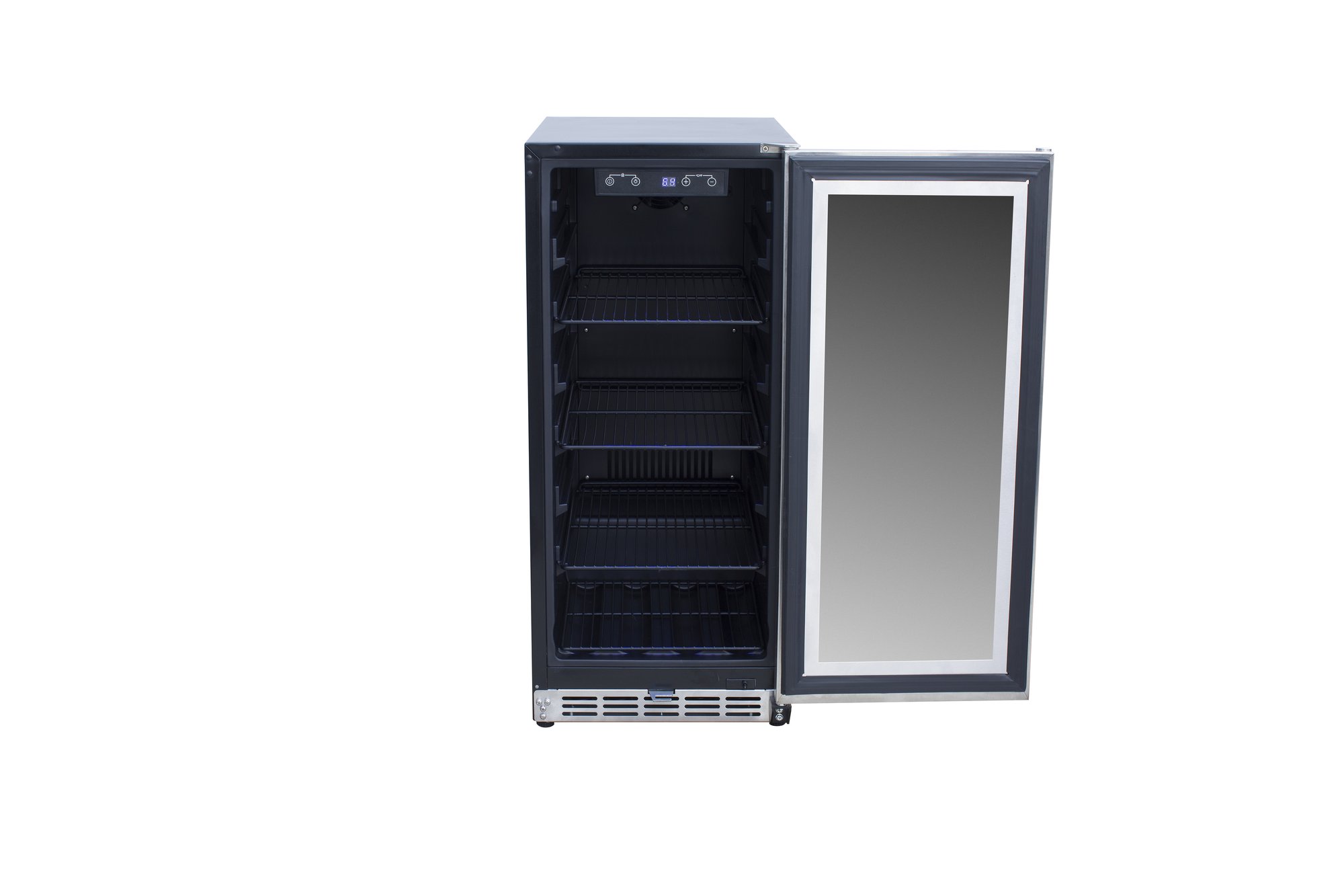 TrueFlame 15" Outdoor Refrigerator - Glass Door