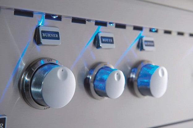 Broilmaster 34-in., 3 Burners, Work Lights, Rear IR Burner, and LED controls