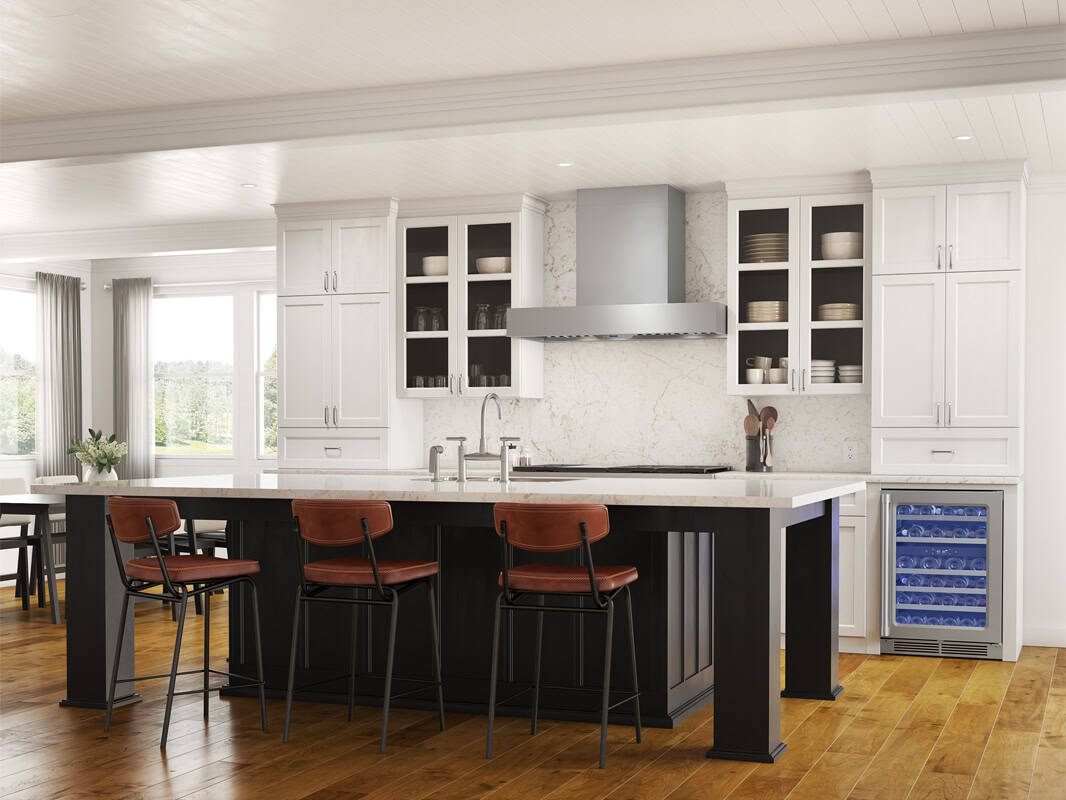 Zephyr Roma Pro Chimney Hood 36" PowerWave 7