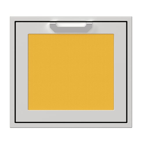 Hestan 24" Right Swing Access Door Recessed Marquise Accented Pane